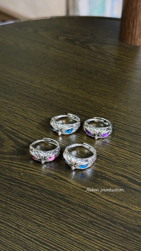 Silver Owl Ring